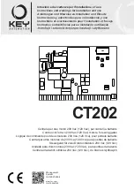 Предварительный просмотр 1 страницы Key Automation CT202 Instructions And Warnings For Installation And Use