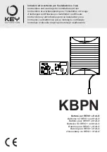 Key Automation KBPN Instructions And Warnings For Installation And Use предпросмотр