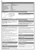 Preview for 16 page of Key Automation PF30W Instructions And Warnings For Installation And Use