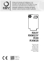 Предварительный просмотр 1 страницы Key Automation RX4Y Manual