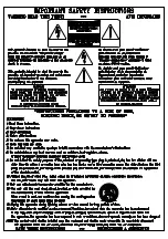 Preview for 8 page of Key B Organ Viscount Hurricane 210 User Manual