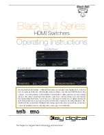 Preview for 1 page of Key Digital Black Bull KD-HDRV2X1 Operating Instructions Manual