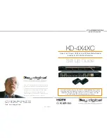 Key Digital Champion KD-4X4XC Setup Manual preview