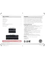 Preview for 2 page of Key Digital Champion Series KD-1x2CSK Operating Instructions Manual