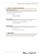 Preview for 13 page of Key Digital Digital Blaster KD-SDI1080P Operating Instructions Manual