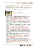 Preview for 17 page of Key Digital HDMI4x1 Operating Instructions Manual