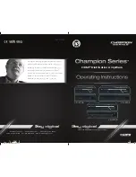 Preview for 1 page of Key Digital KD-1X2CS Champion Operating Instructions Manual