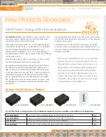 Предварительный просмотр 3 страницы Key Digital KD-C5CWP Brochure