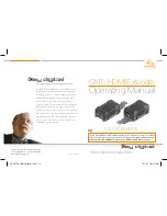 Preview for 1 page of Key Digital KD-CAT5XHDMI Operating Manual