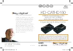 Preview for 1 page of Key Digital KD-CATHD150 Operating Instructions Manual