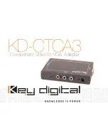 Key Digital KD-CTCA3 User Manual preview