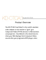 Preview for 4 page of Key Digital KD-CTCA3 User Manual