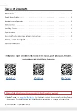 Preview for 2 page of Key Digital KD-DA1x2 Operating Instructions Manual