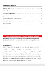 Preview for 2 page of Key Digital KD-EX18G Operating Instructions Manual