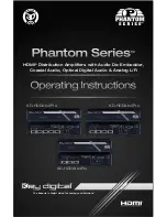 Preview for 1 page of Key Digital KD-HDDA1x2Pro Phantom Operating Instructions Manual