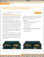 Preview for 4 page of Key Digital KD-HDMI2X1 Brochure