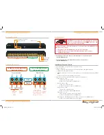 Preview for 3 page of Key Digital KD-MSW4X2 Operating Instructions Manual