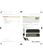 Preview for 4 page of Key Digital KD-MSW8X4 Operating Instructions Manual