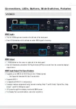 Preview for 9 page of Key Digital KD-Pro2x1X Operating Instructions Manual