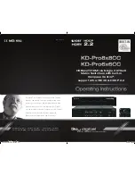 Предварительный просмотр 1 страницы Key Digital KD-Pro6x6CC Operating Instructions Manual