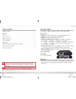 Preview for 2 page of Key Digital KD-VCS500 Setup Manual