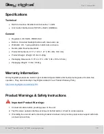 Preview for 38 page of Key Digital KD-WP8 Setup And Programming Manual