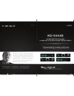 Key Digital KD-X444S Operating Instructions Manual preview