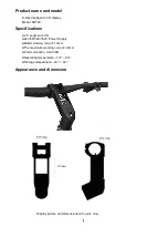 Preview for 4 page of Key-Disp KD78C User Manual