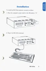 Предварительный просмотр 5 страницы Key Tronic KB 5151jr Operator'S Manual