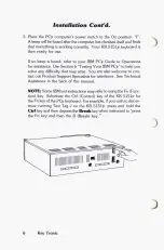 Предварительный просмотр 6 страницы Key Tronic KB 5151jr Operator'S Manual