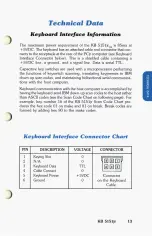 Предварительный просмотр 13 страницы Key Tronic KB 5151jr Operator'S Manual