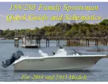 Key West Boats 189/203 family sportsman Quick Manual предпросмотр