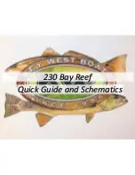 Key West Boats 210 bay reef Quick Manual And Schematics preview