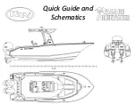 Предварительный просмотр 1 страницы Key West Boats 244 CC BLUEWATER Quick Manual And Schematics