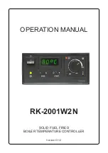 Preview for 1 page of KEY RK-2001W2N Operation Manual