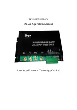 KEYA DC12/48RT100BL-XW Operation Manual preview