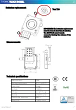 Preview for 7 page of KEYA TRONIC TOUCH PANEL Manual