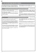 Preview for 46 page of Keyautomation CT-724S Instructions And Warnings For Installation And Use