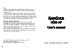 Keydous NJ80-AP User Manual preview