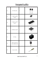 Preview for 14 page of Keyestudio ARDUINO maker learning kit Manual