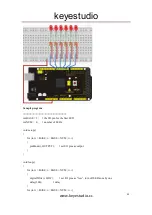 Preview for 34 page of Keyestudio ARDUINO maker learning kit Manual