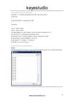 Preview for 72 page of Keyestudio ARDUINO maker learning kit Manual