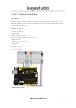 Preview for 73 page of Keyestudio ARDUINO maker learning kit Manual