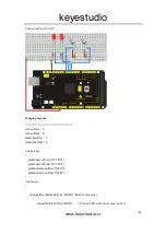 Preview for 86 page of Keyestudio ARDUINO maker learning kit Manual