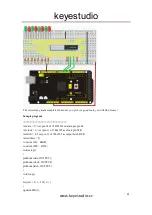 Preview for 101 page of Keyestudio ARDUINO maker learning kit Manual