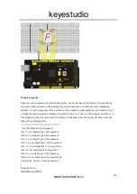 Preview for 105 page of Keyestudio ARDUINO maker learning kit Manual