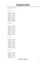 Preview for 115 page of Keyestudio ARDUINO maker learning kit Manual