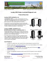 Preview for 3 page of Keyless Entry Lockey 2230 Latchbolt Overviews & Installation Instructions