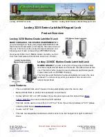 Preview for 8 page of Keyless Entry Lockey 2230 Latchbolt Overviews & Installation Instructions