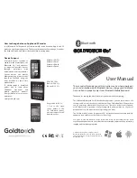 Keyovation Goldtouch Go! User Manual preview